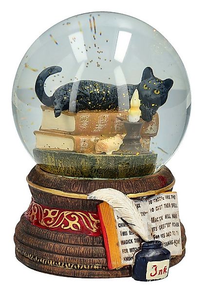 Figuren Shop GmbH Schneekugel Schneekugel mit Katze - Witching Hour - Lisa günstig online kaufen