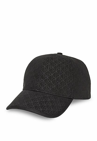 Calvin Klein Baseball Cap "EMBLEM PRINT w LEATHER PATCH CAP", Mit festem Sc günstig online kaufen
