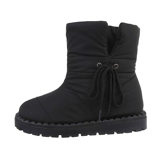 Ital-Design Damen Snowboots Freizeit Snowboots Flach Flache Stiefeletten in günstig online kaufen
