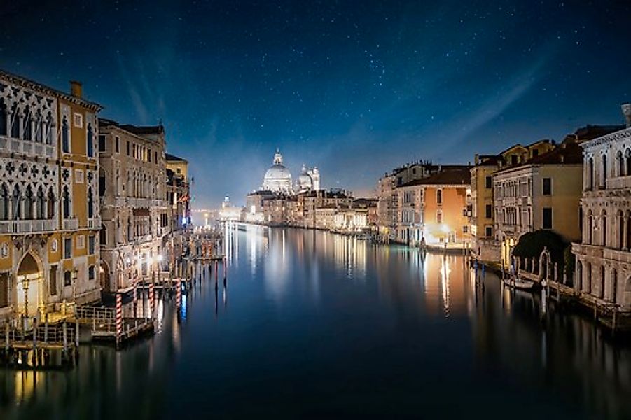 Papermoon Fototapete »Venedig bei Nacht« günstig online kaufen