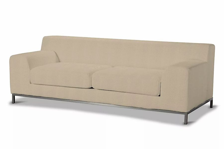 Bezug für Kramfors 3-Sitzer Sofa, beige, Sofahusse, Kramfors 3-Sitzer, Edin günstig online kaufen