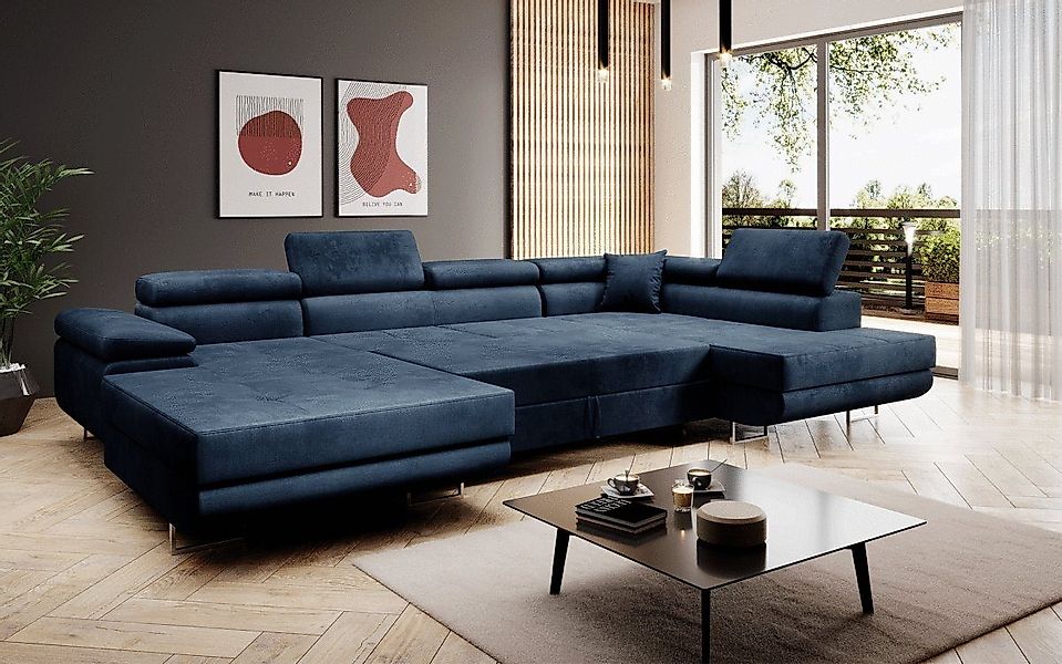 Luxusbetten24 Schlafsofa Designer Sofa Lago, mit günstig online kaufen