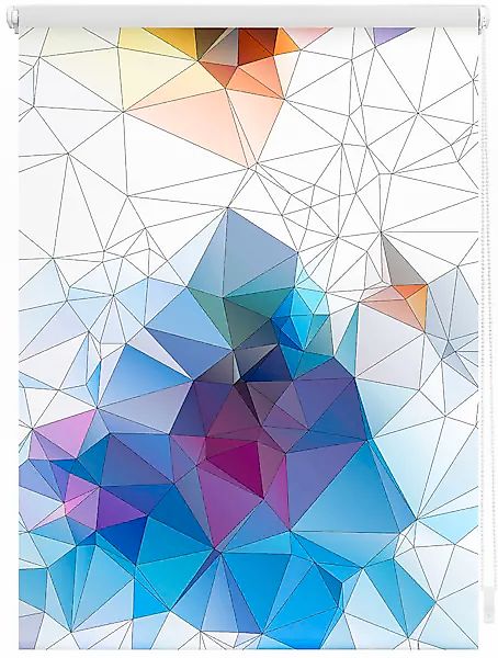 LICHTBLICK ORIGINAL Seitenzugrollo »Klemmfix Motiv Grafik«, Lichtschutz, oh günstig online kaufen