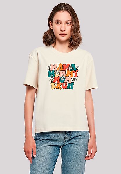 F4NT4STIC T-Shirt "Mothers Day Floral Accent Mom Life", Premium Qualität günstig online kaufen