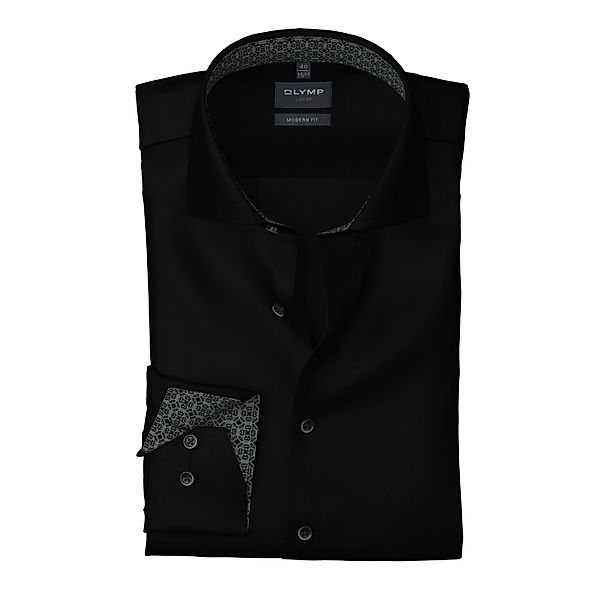 OLYMP Langarmhemd Luxor modern fit Global-Kentkragen, Businesshemd, modern günstig online kaufen