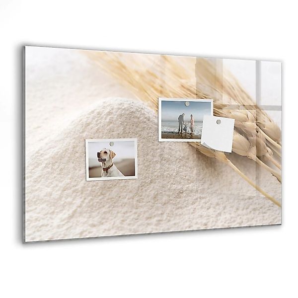 Tulup Glasmagnettafel Beschreibbar Mehl 60x40 cm Magnettafel Wand Glas Schw günstig online kaufen