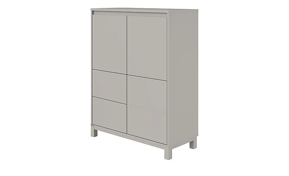 PAIDI Highboard  Olli ¦ grau ¦ Maße (cm): B: 94,8 H: 119,7 T: 40.1 Kommoden günstig online kaufen