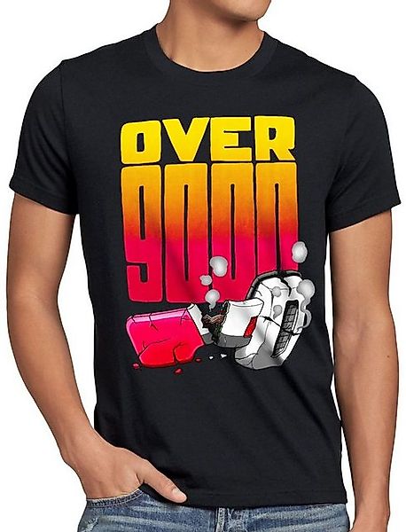 style3 T-Shirt Over 9000 vegeta power level super dragonball z gt songoku d günstig online kaufen