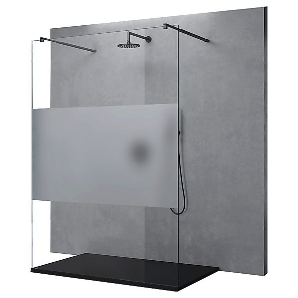 doporro Walk-in-Dusche Walk-In Duschwand 10mm ESG-Sicherheitsglas günstig online kaufen