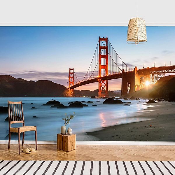 Fototapete San Francisco bei Dämmerung günstig online kaufen