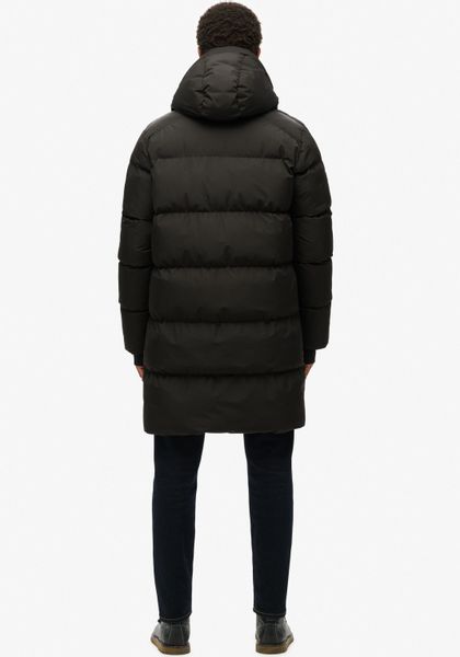 Superdry Steppjacke "HOODED SPORTS PUFFER MID JKT" mit Kapuze günstig online kaufen