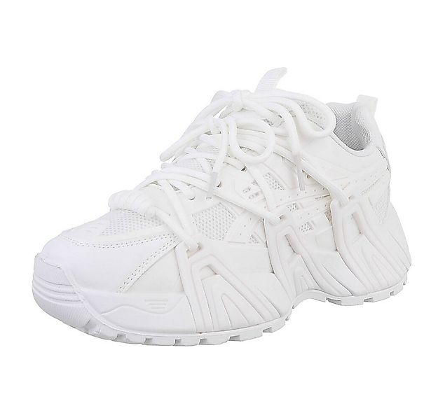 Ital-Design Damen Low-Top Freizeit Sneaker (88828424) Keilabsatz/Wedge Snea günstig online kaufen