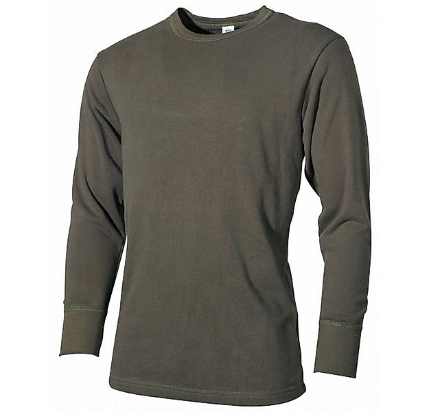 MFH Unterhemd BW Plüschunterhemd, anger., oliv - Unterwäsche. günstig online kaufen