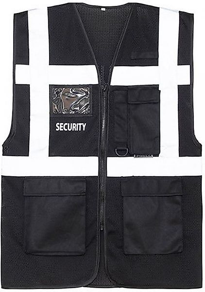 korntex Warnweste Multifunktionale Mesh Warnweste für Security günstig online kaufen