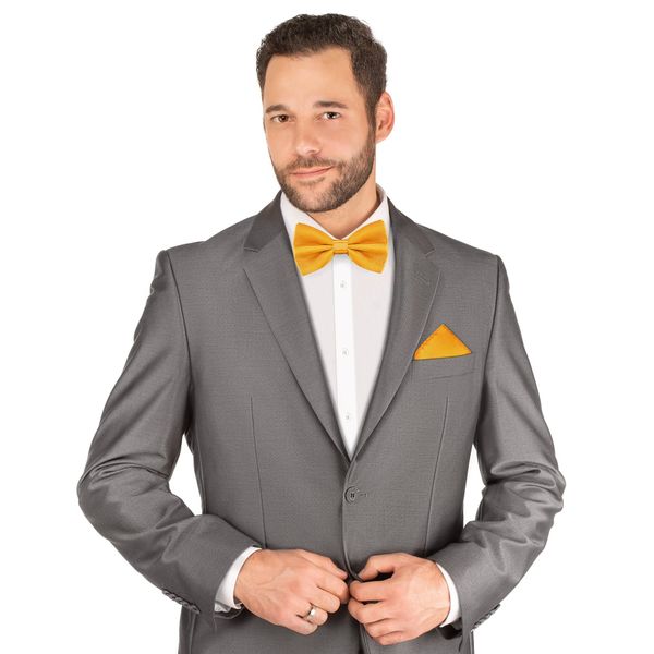 StickandShine Krawatte Krawatte Fliege Einstecktuch SET günstig online kaufen