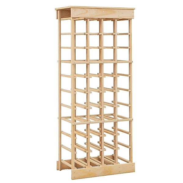 Costway Weinregal Massivholz 40 Flaschen Standard günstig online kaufen