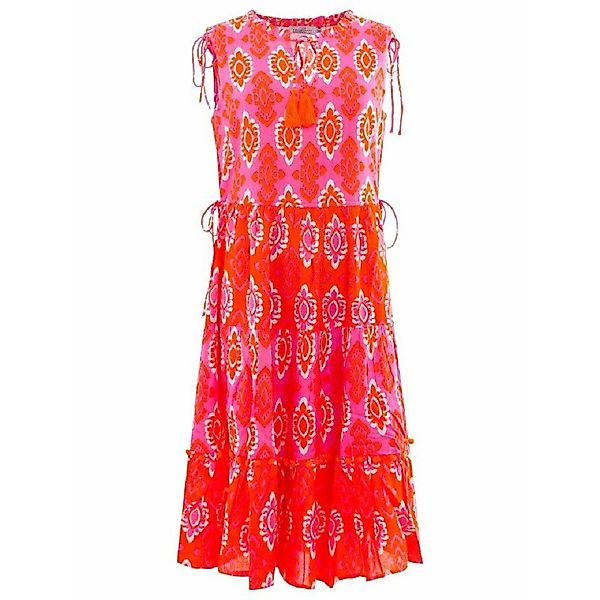 Zwillingsherz Maxikleid Kordel mit Tasseln, verstellbare Träger günstig online kaufen