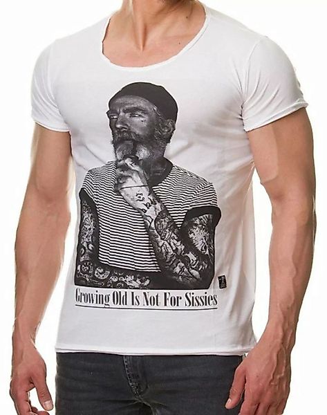RedBridge T-Shirt Manhattan Uncle Pipe mit coolem Print günstig online kaufen