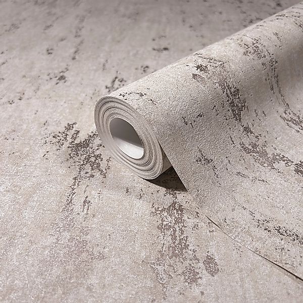 Marburg Vliestapete Tapete Calm Concrete, geprägt, günstig online kaufen