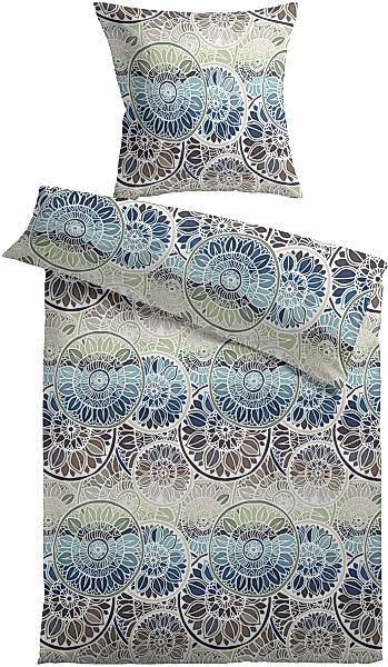 KiNZLER Bettwäsche "Sydney" 2 Stk. tlg. aus Baumwoll-Satin günstig online kaufen