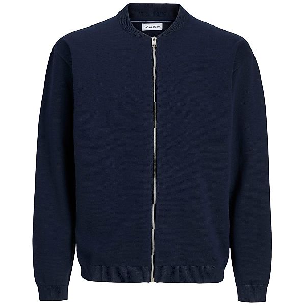 Jack&Jones Strickjacke aus Baumwolle Farbe marine Größe: 4XL günstig online kaufen