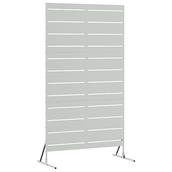 vidaXL Gartenzaun Datenschutzscreen 180 cm Galvanisierter günstig online kaufen