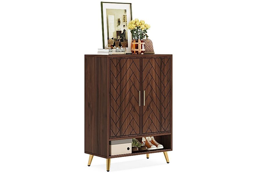 Tribesigns Schuhschrank 6-stufiger Schuhaufbewahrung Schrank mit verstellba günstig online kaufen