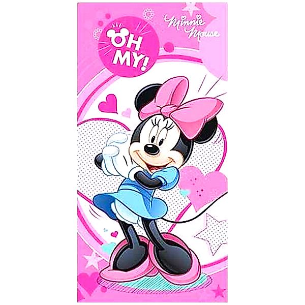 Disney Minnie Mouse Badetuch Minnie Maus, günstig online kaufen