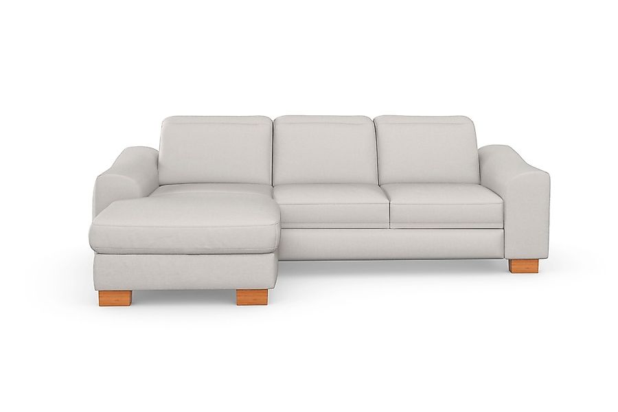 sit&more Ecksofa »Dundee L-Form« mit Federkern und Massivholzfüßen, wahlwei günstig online kaufen