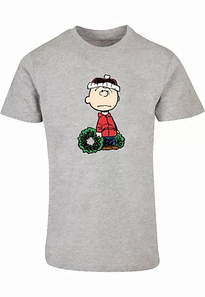 Merchcode T-Shirt Merchcode Herren Peanuts Wreath Basic Round Neck T-Shirt günstig online kaufen
