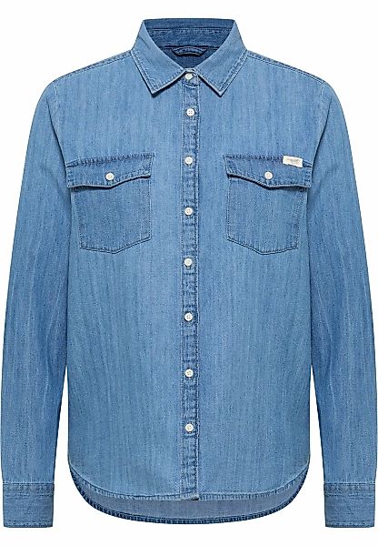 MUSTANG Hemdbluse "Damen Style Sedana Basic Shirt" günstig online kaufen