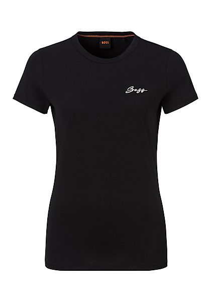 BOSS ORANGE T-Shirt Elogo0 Premium Damenmode günstig online kaufen