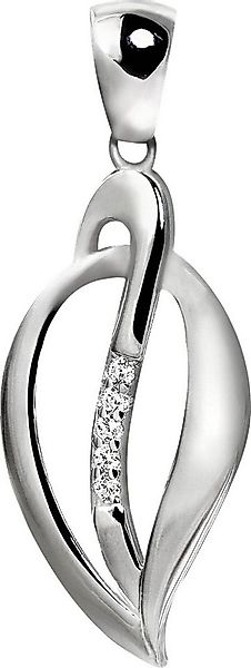 SilberDream Kettenanhänger SilberDream Damen Leaf Ketten-Anhänger aus 925 S günstig online kaufen
