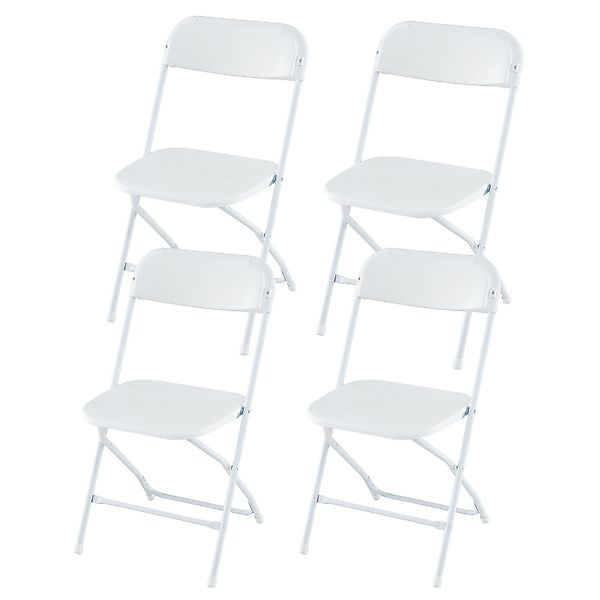 KOMFOTTEU Klappstuhl (4er Set), aus Metall günstig online kaufen