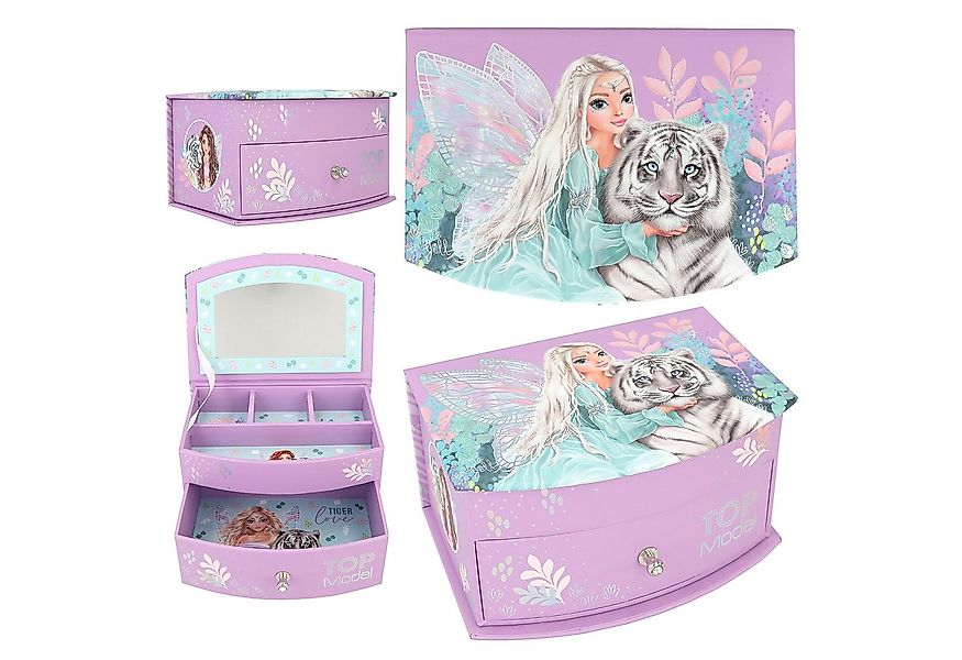 Depesche Schmuckkasten DEPESCHE TOPModel Schmuckkästchen FANTASY TIGER günstig online kaufen