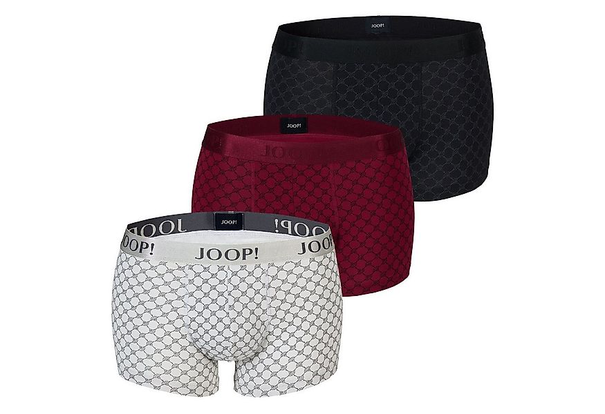 JOOP! Trunk Cotton-Stretch Boxer (3er Set) mit umlaufenden Markenschriftzug günstig online kaufen