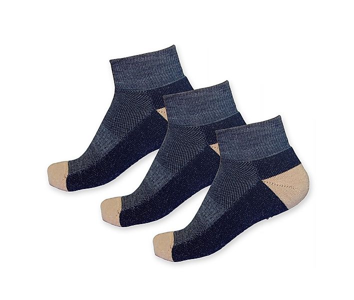 Posh Gear Sneakersocken 3 Paar Alpaka Woll Socken Corto (3-Paar) günstig online kaufen