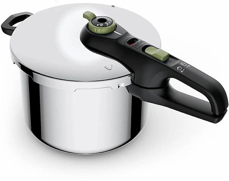 Tefal Schnellkochtopf »Secure Trendy«, Edelstahl, (1 tlg.), Dampfkochtopf, günstig online kaufen