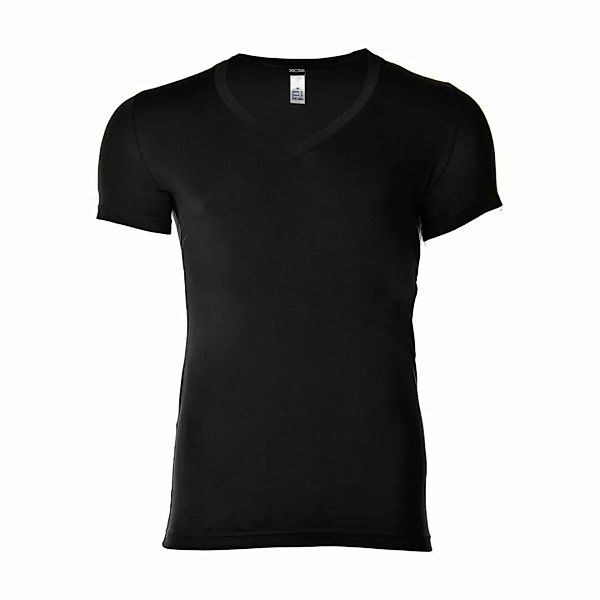 HOM Herren T-Shirt V Neck - Tee Shirt Supreme Cotton, kurzarm, einfarbig, V günstig online kaufen
