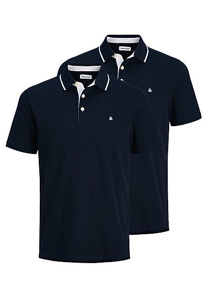 Jack & Jones Poloshirt 2er Pack Paulos - Slim Fit (Spar-Set, 2-tlg) Poloshi günstig online kaufen