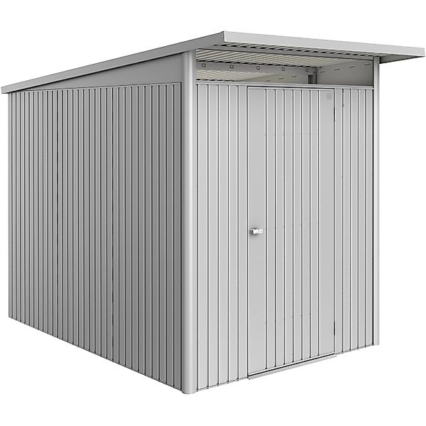 Biohort Metall-Gerätehaus AvantGarde ECO Gr. A3 silber-metallic Standardtür günstig online kaufen