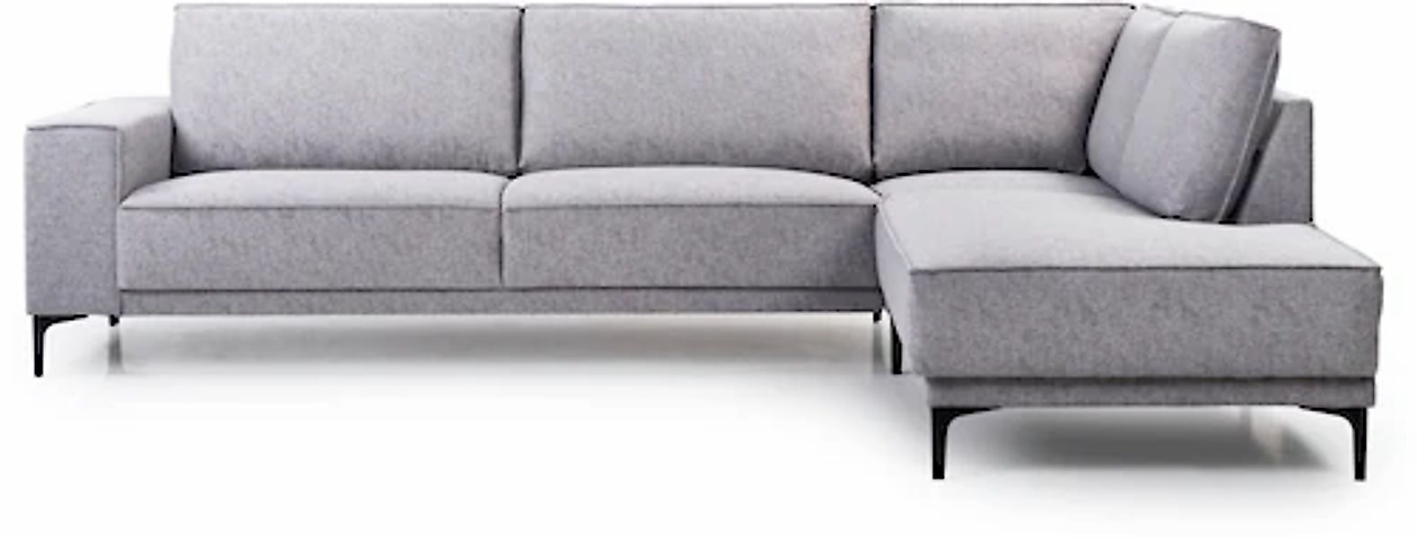 OTTO home Ecksofa »OLAND L-Form, B: 289 cm, Skandi-Design« Struktur, Flachg günstig online kaufen