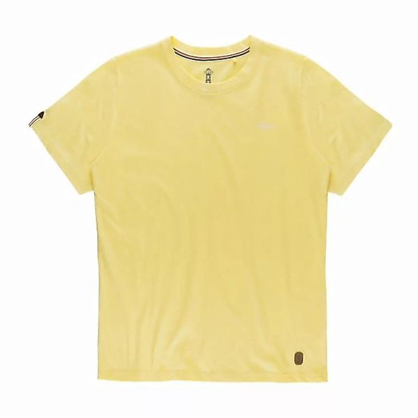 Leitfeuer T-Shirt Damen Kurzarmshirt - Rundhalsshirt einfarbig aus Baumwoll günstig online kaufen
