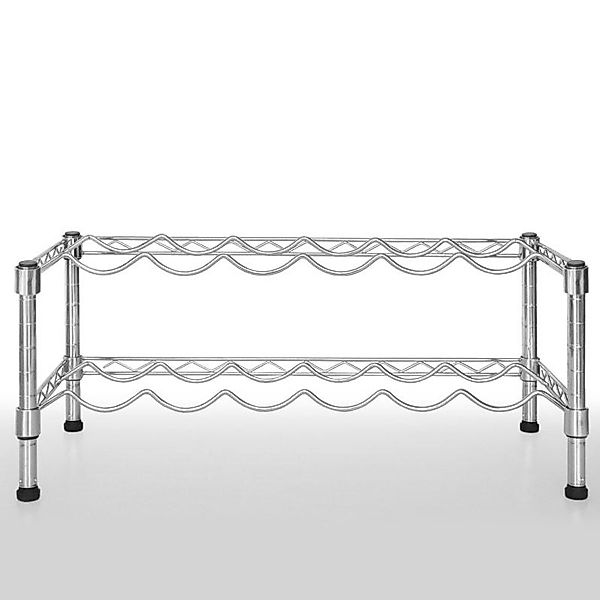 Karat Weinregal Verchromt, Flaschenhalter, zwei Varianten, günstig online kaufen