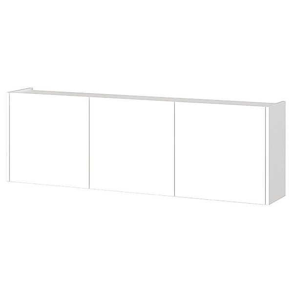 Lomadox Sideboard PAALI-01, in weiß, grifflos, günstig online kaufen