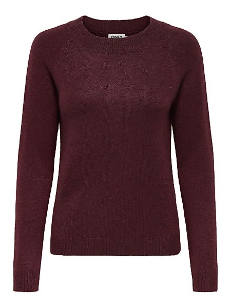 ONLY Strickpullover Einfarbiger Basic Strickpullover ONLRICA günstig online kaufen
