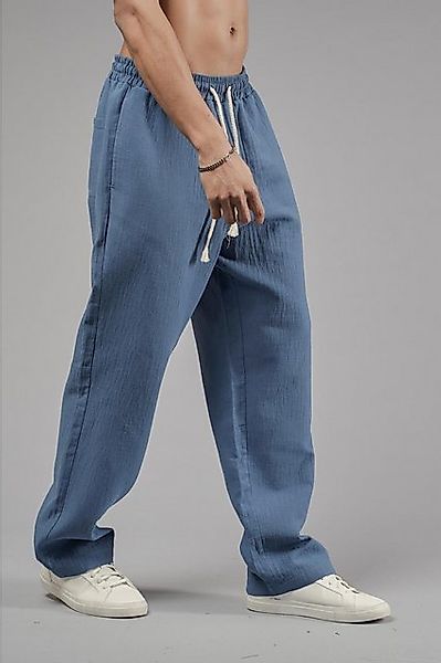 Denim Distriqt Anzug Sportlicher feiner Sommer Anzug in Baumwolle Blau M (2 günstig online kaufen