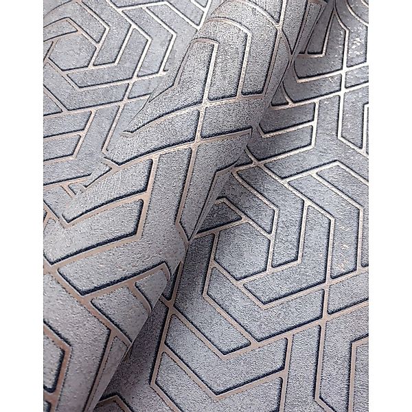 Newroom Vliestapete Avalos Glänzend Grafisch FSC® günstig online kaufen