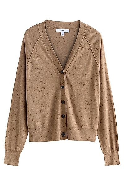 Next Strickjacke Strickjacke mit V-Ausschnitt, Kurzgröße (1-tlg) günstig online kaufen