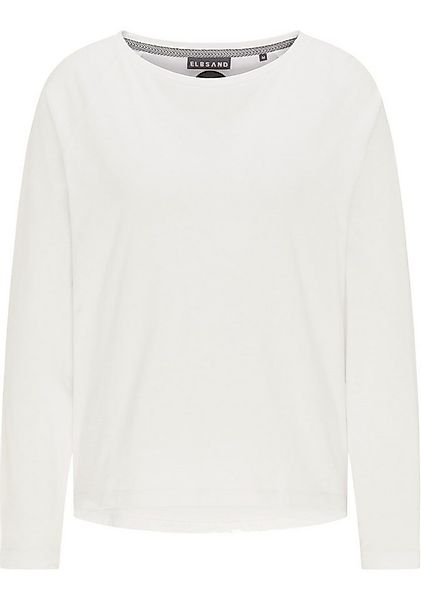 Elbsand Langarmshirt Tinna breiter Ausschnitt, locker geschnitten günstig online kaufen